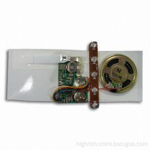 Sound Module with Speaker and Voice Chip, Suitable for Paper Card